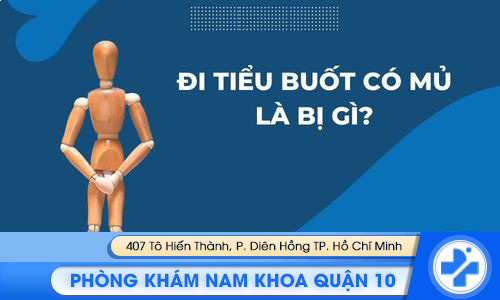 Đi tiểu buốt có mủ là bị gì?