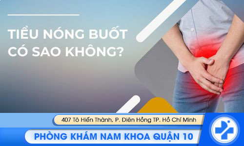 Tiểu nóng buốt có sao không?